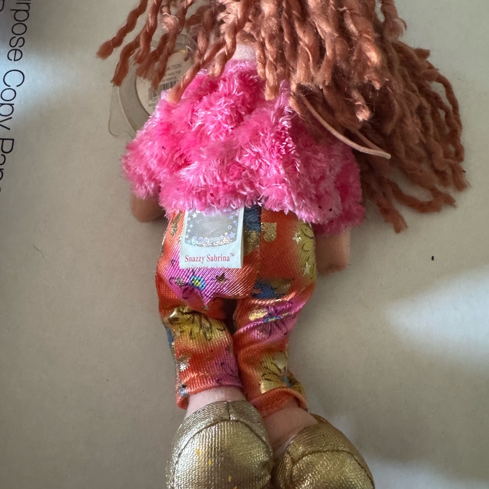 Vintage TY beanie baby snazzy Sabrina 2002 - Picture 2 of 3